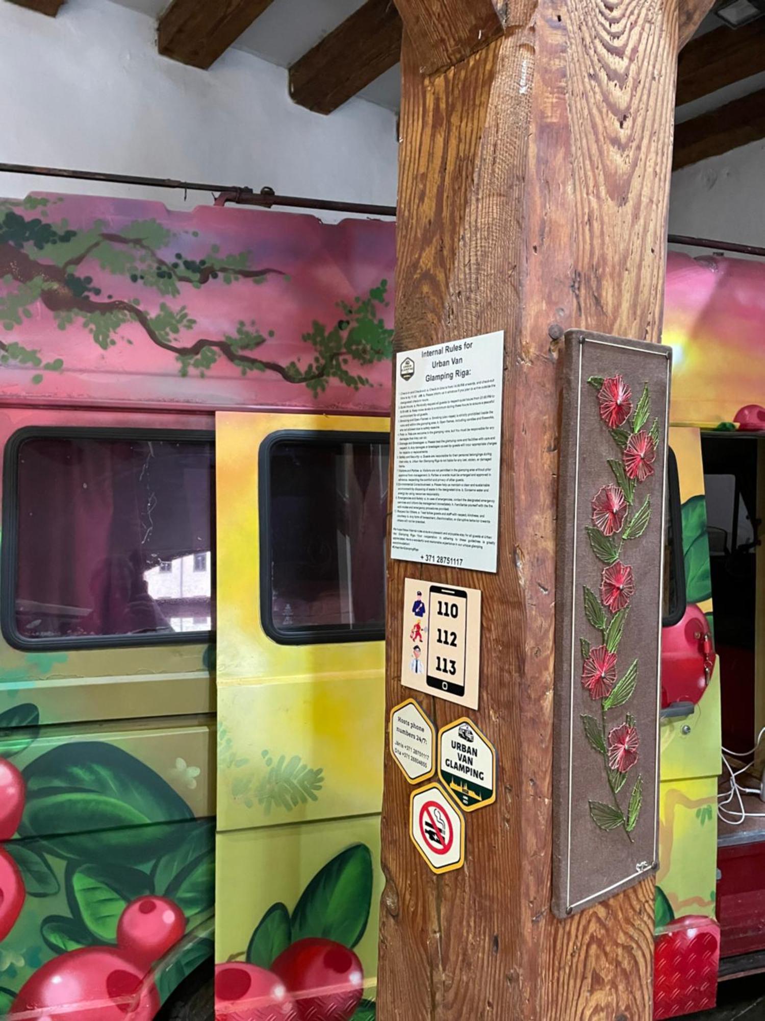 Urban Van Glamping ريغا المظهر الخارجي الصورة
