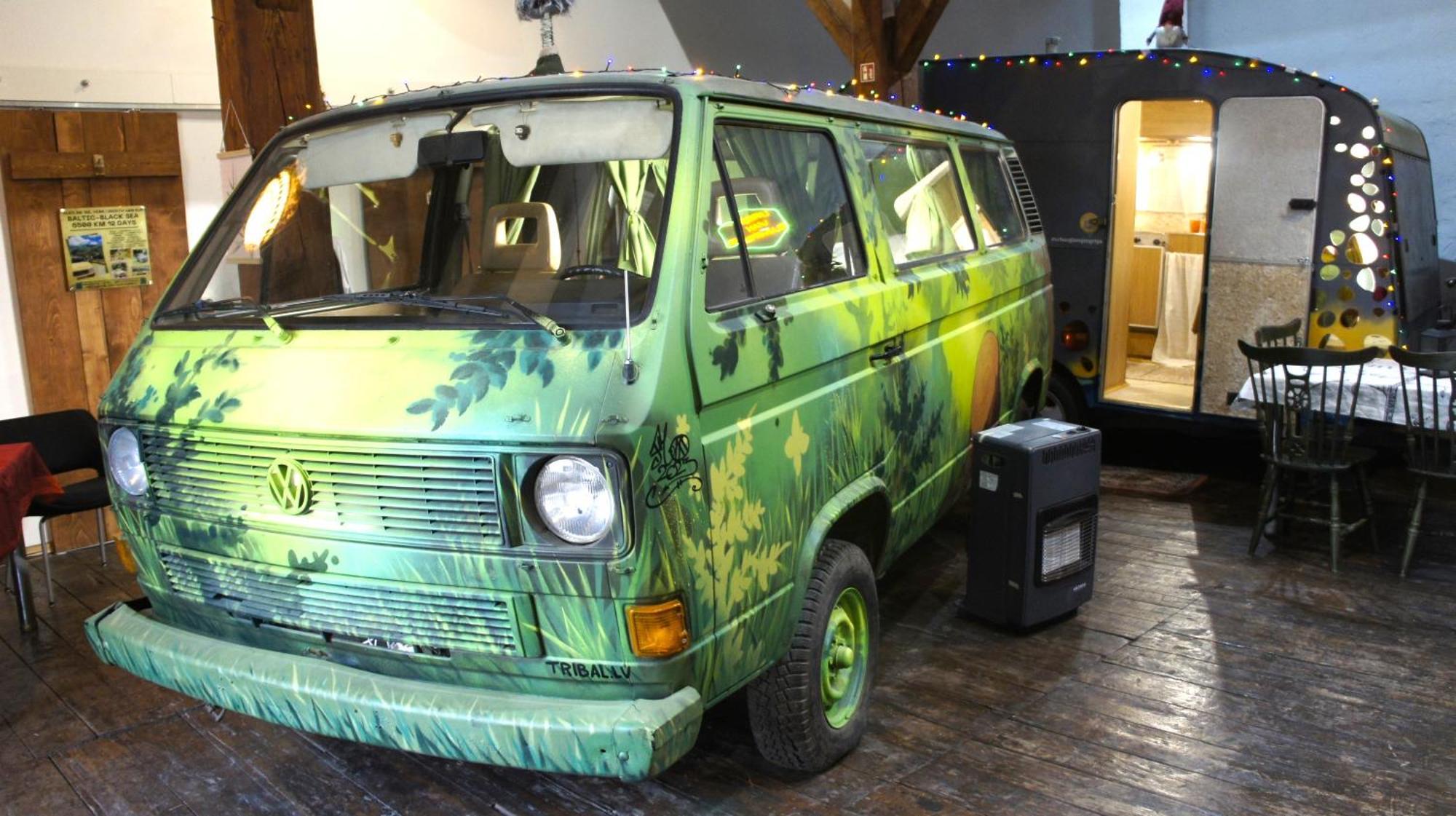 Urban Van Glamping ريغا المظهر الخارجي الصورة